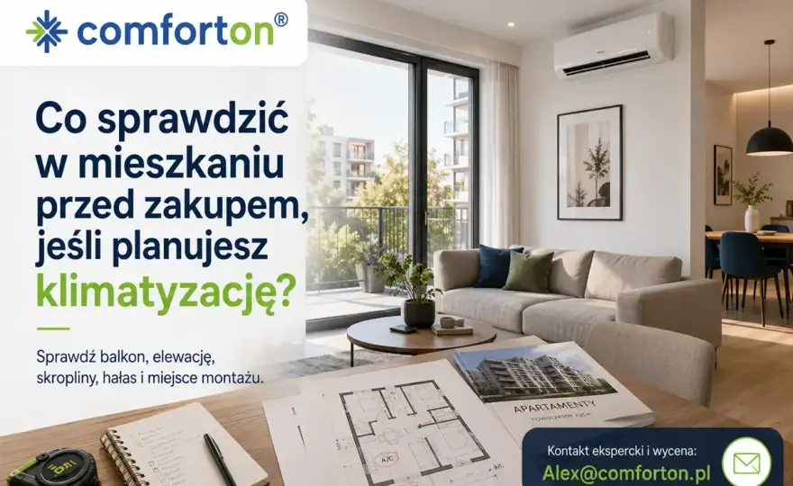 Klimatyzacja w bloku - co sprawdzić przed montażem